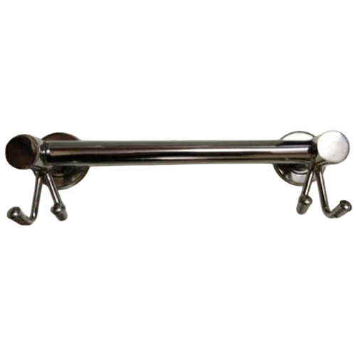 Double Hook Concealed Towel Rod