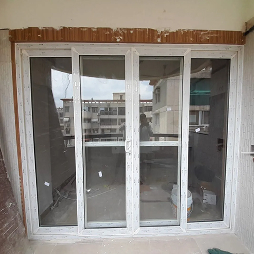 White UPVC Slidng Door
