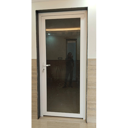 Upvc Casement Door - Color: White