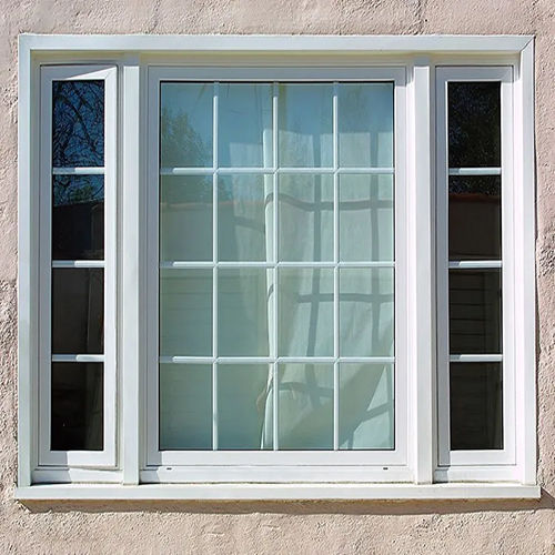 Upvc Georgian Bar Window - Color: White