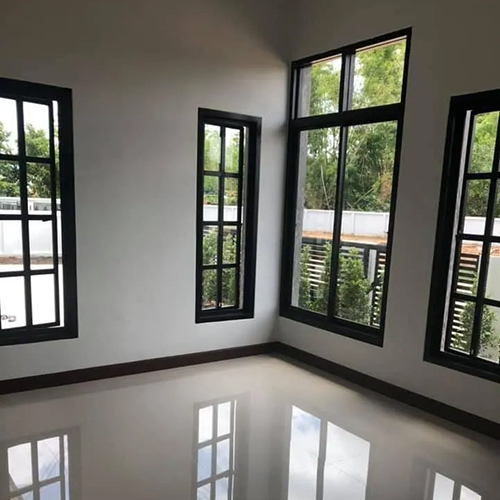 यूपीवीसी रंगीन खिड़की