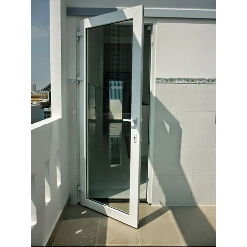 White UPVC Casement Door