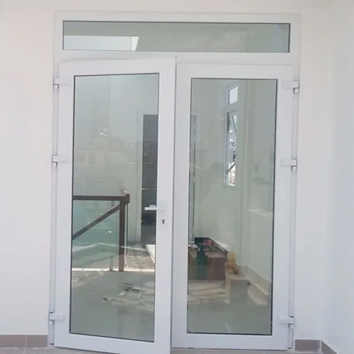 High Quality Upvc French Door - Color: White