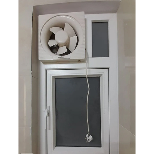 Upvc Bathroom Ventilator Window - Color: White