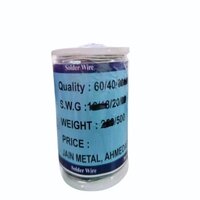Tin Solder Wire - 22 Swg, Silver Color | 63/37 Tin/lead Composition, Industrial Use