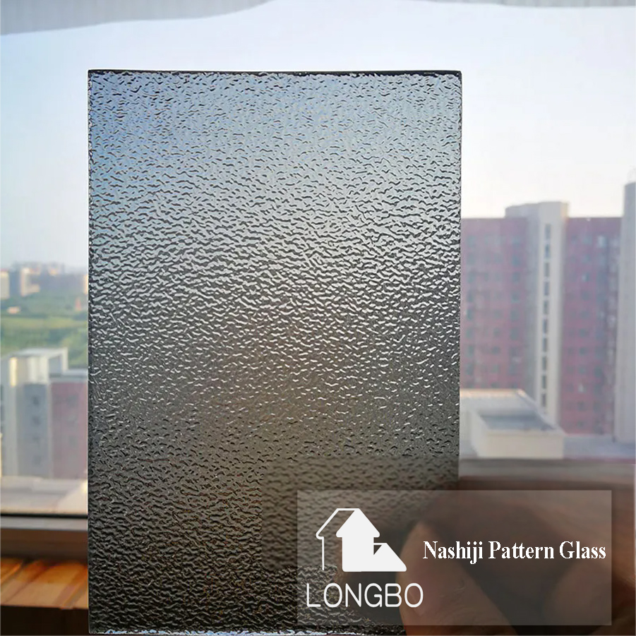 Clear Ultra Clear Bronze Grey Nashiji Pattern Glass Hot Sale