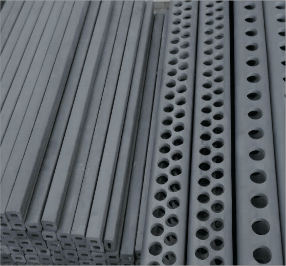 Silicon Carbide SiC/ RBSiC/ SiSiC Beams for Incinerator Support