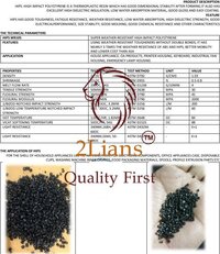 HIPS Repro Pellets Black