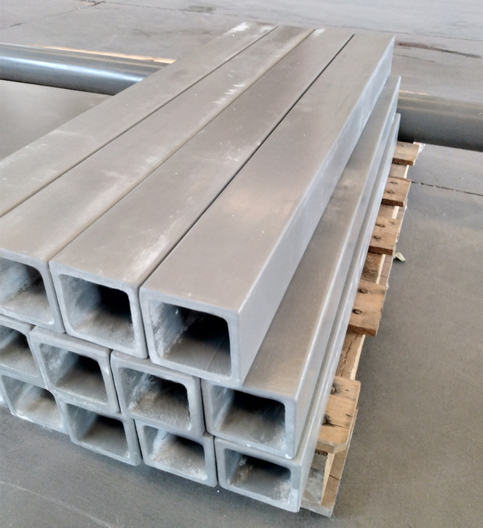 Kiln Furniture Nitride Bonded Silicon Carbide (NSiC) Square Beam Support