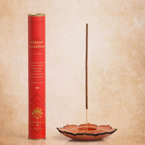 Kesar Chandan Incense Stick - Color: Brown