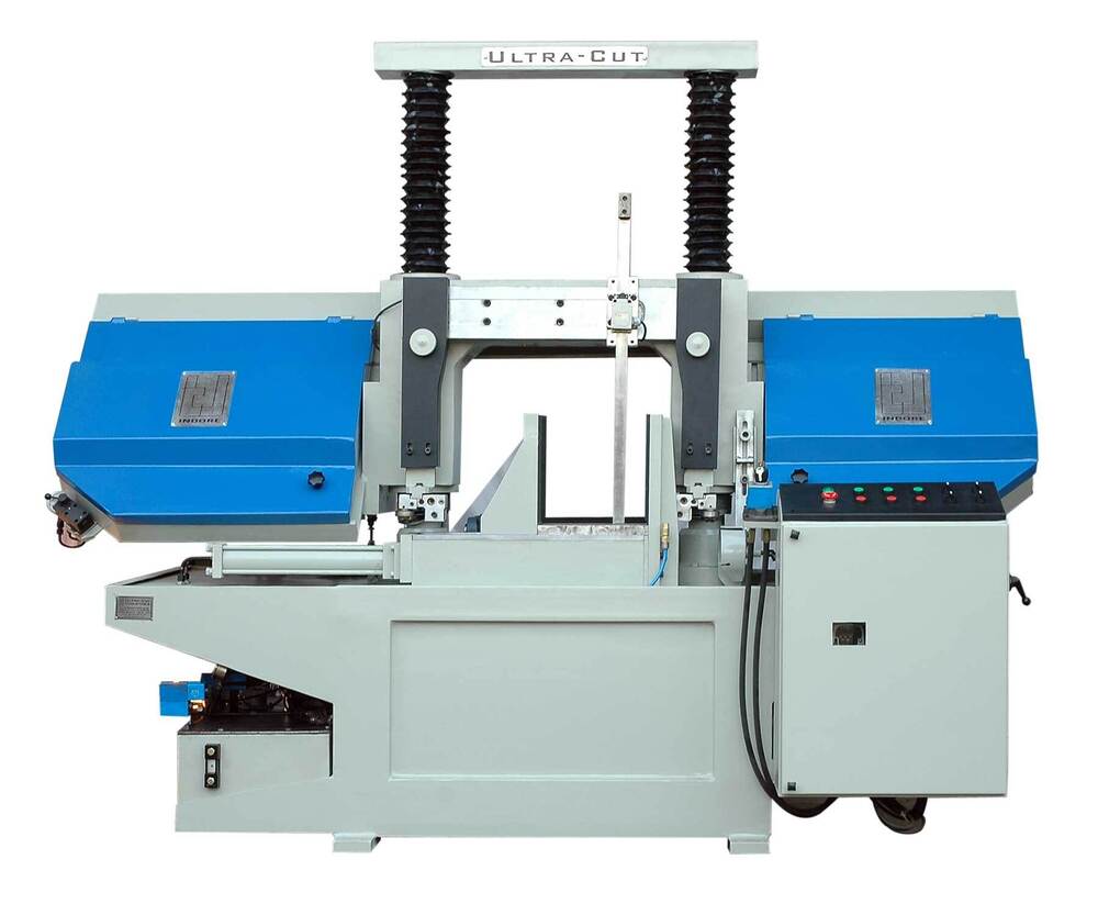 METAL CUTTING HORIZONTAL DOUBLE COLUMN BAND SAW MACHINE