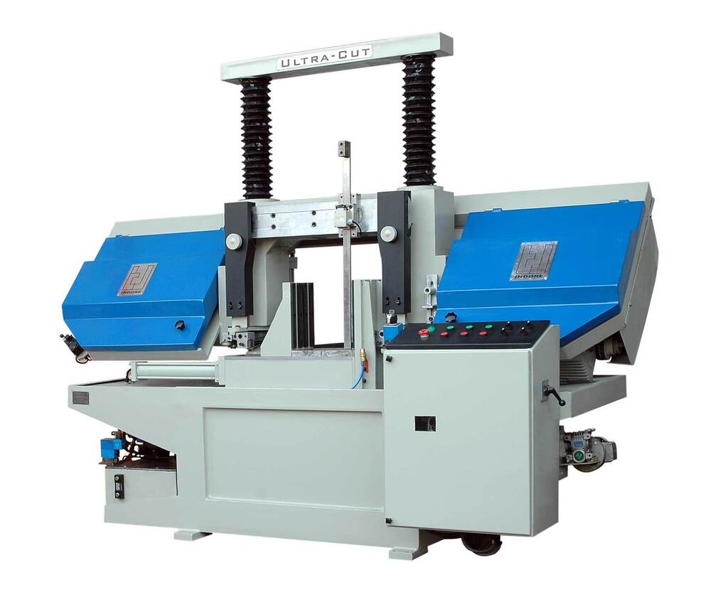 METAL CUTTING HORIZONTAL DOUBLE COLUMN BAND SAW MACHINE