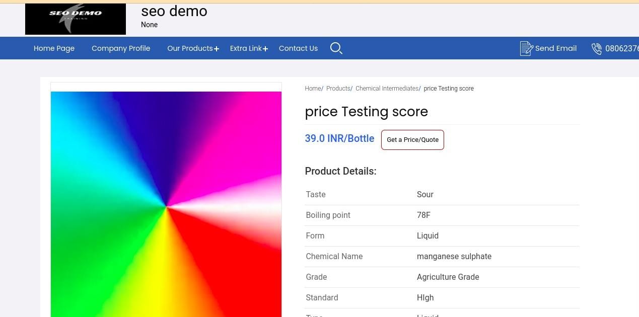 price testing score