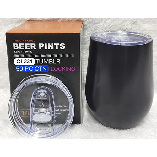 Ci-231  Pints Tumbler - Color: Black