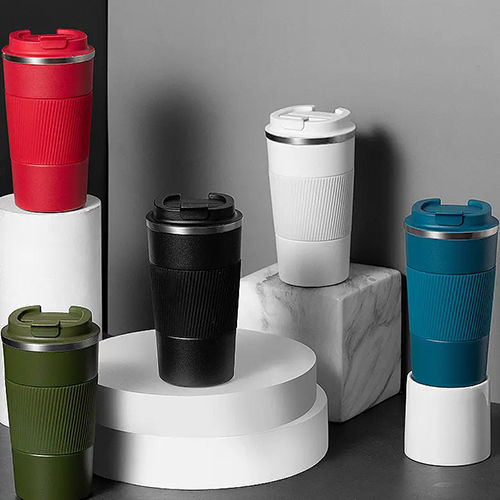 Coffee Tumbler With Grip - Color: Any Color