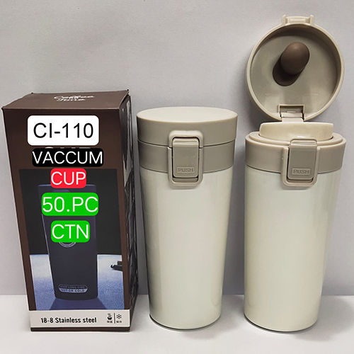 Ci-110 Ss Vacuum Water Bottle - Color: White