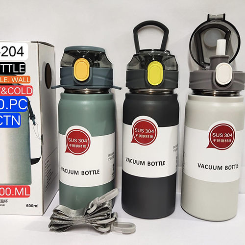 CI-204 600ml Double Wall Water Bottle