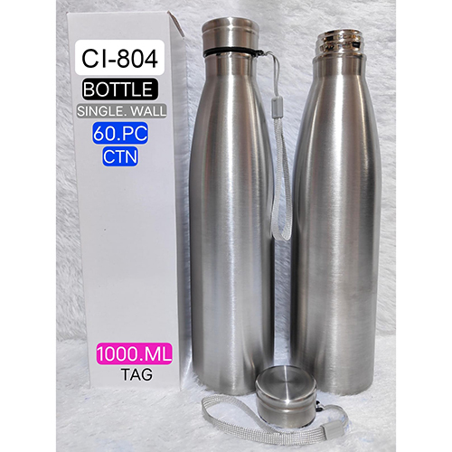 CI-804 1000ml SS Single Wall Water Bottle