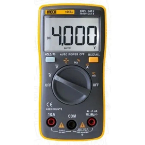 101B Plus Autoranging Digital Multimeter - Color: Black