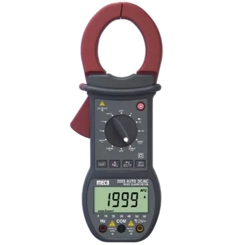 2003A Plus Meco Autoranging Digital Clamp Meter - Color: Black