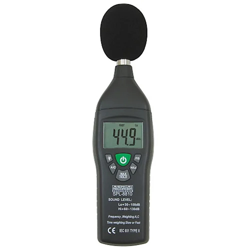 Sound Level Meter - Color: Black