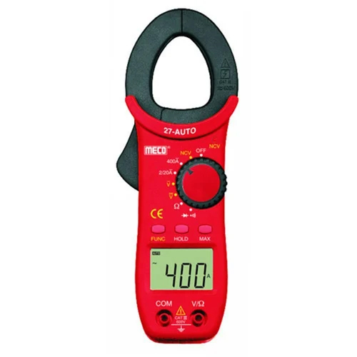 Meco 27 Auto Digital Clamp Tester - Accuracy: 1.5 Mm