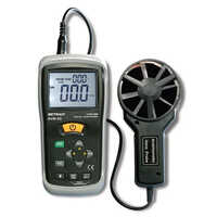 Digital Thermo Anemometer With Cmm And Cfm - Color: Black