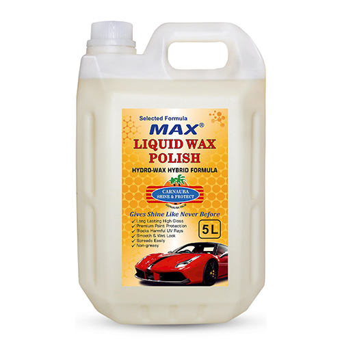 Lwp 5 Ltr Max Liquid Wax Polish - Car Polishers Size: Different Available