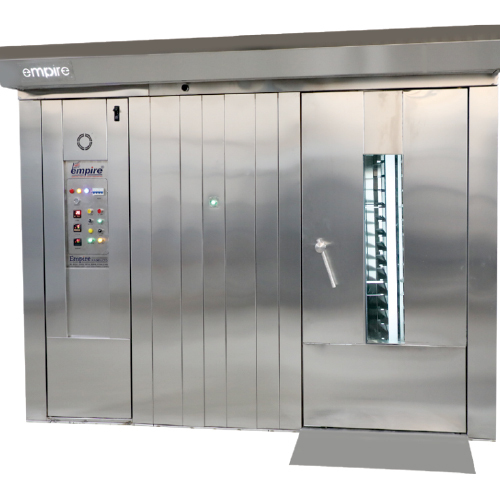 E18 Rotary Rack Ovens - Capacity: 20-25 Kg/Hr