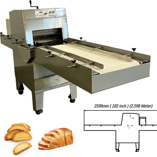 High Speed Bread Slicer Xl - Automatic Grade: Fully Automatic