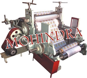 Paper Embossing Machine - 10 Ton Weight, 220v Electric Power Source | Automatic Operation, 20" To 80" Printing Width, 0.2-1.5 Mm Embossing Thickness