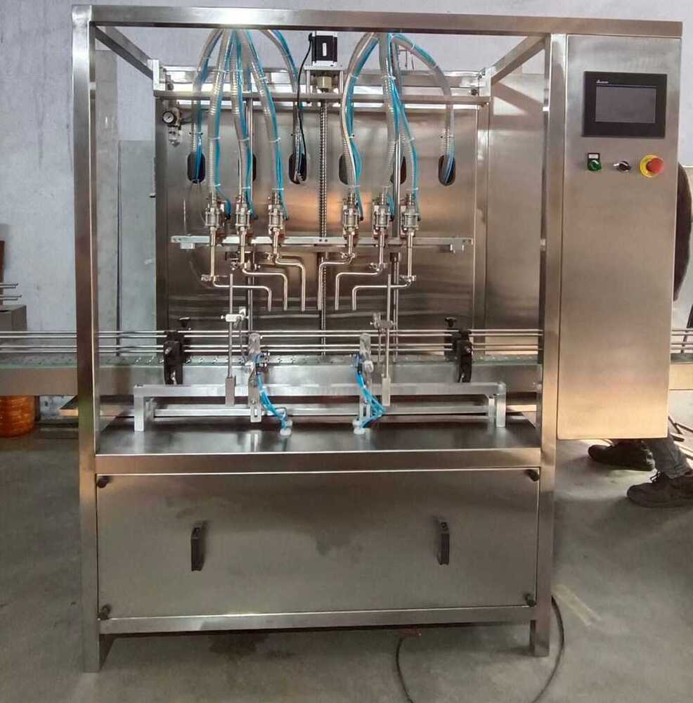 Automatic Rice Bran Oil Filling Machine