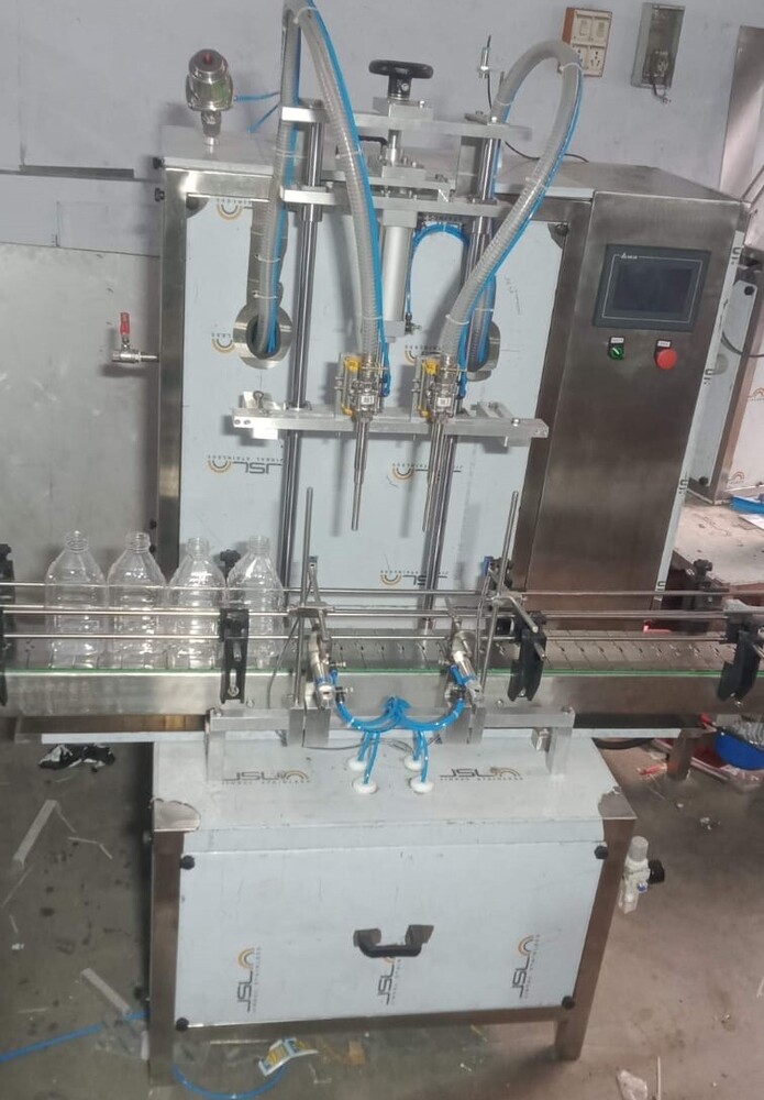 Automatic Rice Bran Oil Filling Machine