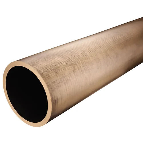 Leaded Bronze Hollow Rod - Shape: Round