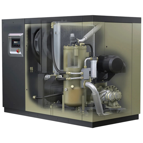 Rotary Air Compressor - Material: Metal