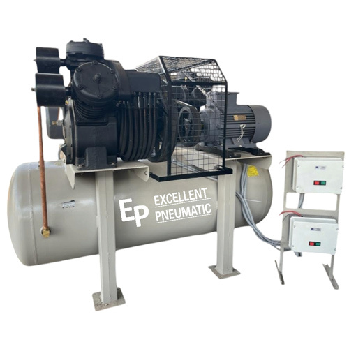 40 Hp High Pressure Duplex Compressor - Frequency: 50 Hertz (Hz)