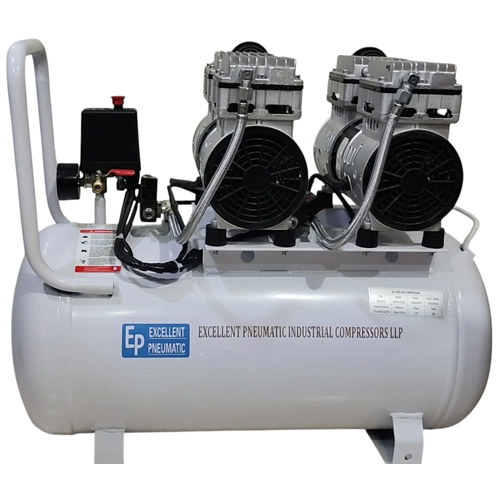 2Hp Oil Free Compressor - Color: White