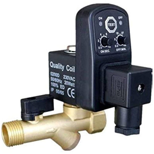 Auto Drain Valve - Color: Black