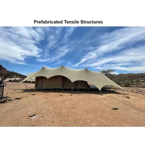 Prefabricated Tensile Structures - Color: White