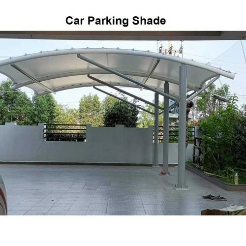 Car Parking Shade - Color: White