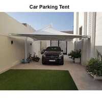 Car Parking Tent - Pvc Panel, Sandwich Wall Materials | White Color, Pu Insulation For Optimal Environment Protection