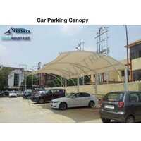 Car Parking Canopy - Pvc Panel With Pu Insulation | White Sandwich Panel Roof For Enhanced Durability And Protection