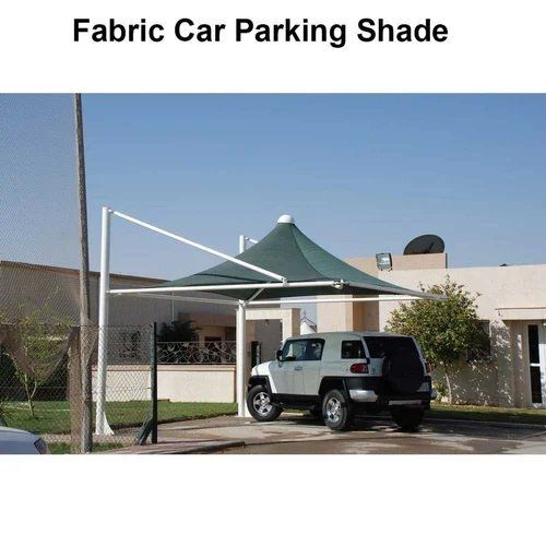 Fabric Car Parking Shade - Color: Multicolor