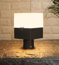 555 Grey Ms Gate Light - Height: 350 Millimeter (mm)
