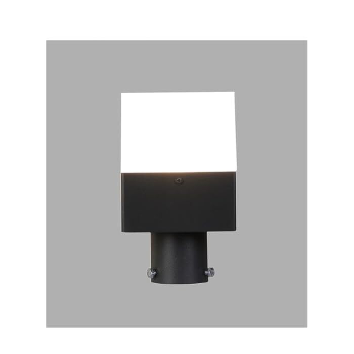 555 Grey Ms Gate Light - Height: 350 Millimeter (Mm)