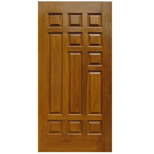 12P Benin Teak Door - Application: Interior