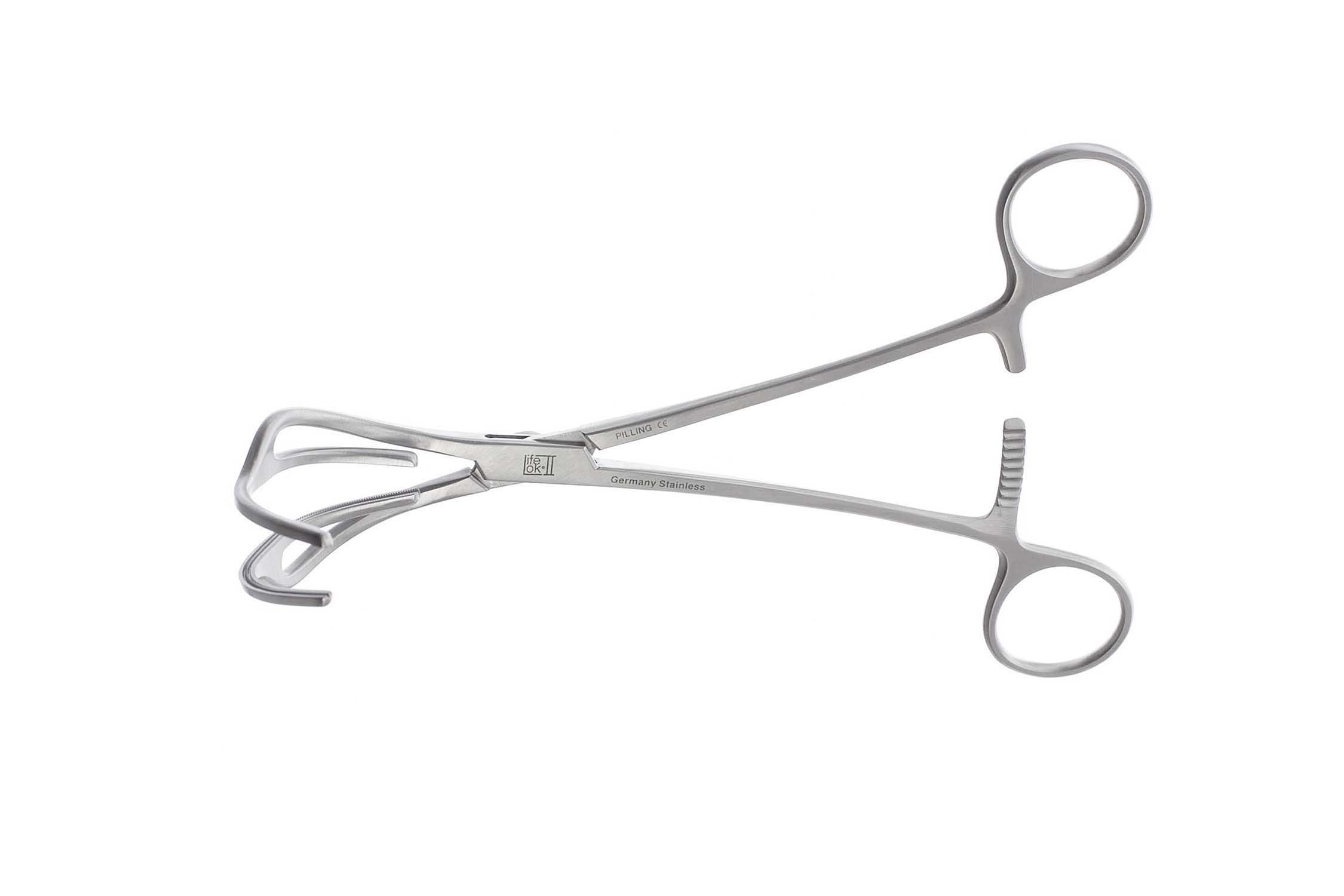 Aorta Clamp - Surgical Stainless Steel, Precision Clamping Mechanism For Cardiac Surgery Procedures Including Aneurysms And Coarctation Repair