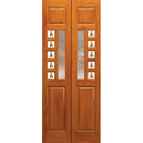 Teak Wood Double Door - Application: Interior