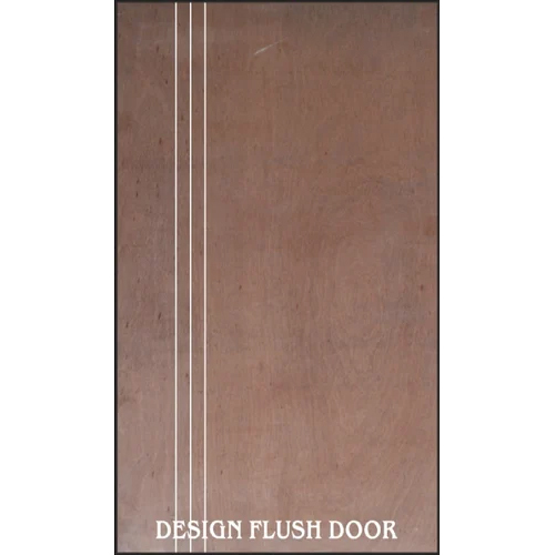 Designer Wooden Flush Door - Application: Interior