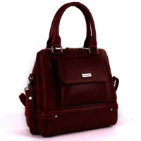 Ladies Maroon Hand Bag